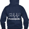 Pausenjacke Stethoskop Wave And Heart Shirt - Image 4